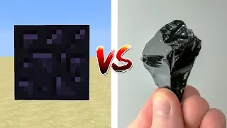 MINECRAFT BLOCKS VS REAL LIFE ROCKS