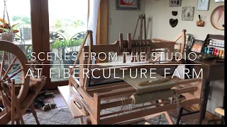 Weaving on the Ashford 8- Shaft Table Loom- Fiberculture Farm