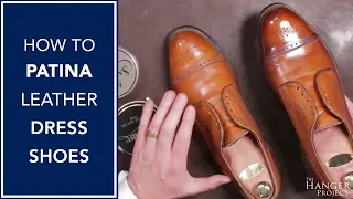 How To Patina Leather Dress Shoes | Kirby Allison