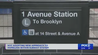 NYC adopting new approach to homeless within subway system