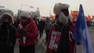 The protest march in Moscow February 4, 2012
