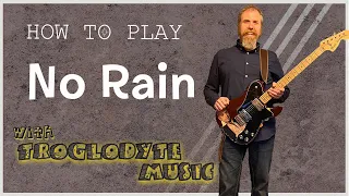 How to Play No Rain by Blind Melon for one Guitar