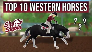 Top 10 Western Horses in Star Stable!