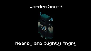 Minecraft Warden Sounds: Nearby and Agitated (Slightly Angry) - OLD SOUND