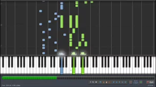 Gintama 2015 Opening 1 - Day X Day {by Blue Encount} (Piano Synthesia Tutorial + Sheet + MIDI)