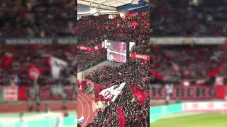 Walter Birkner spielt "Die Legende lebt" zum 260. Frankenderby - im Grundig-Stadion