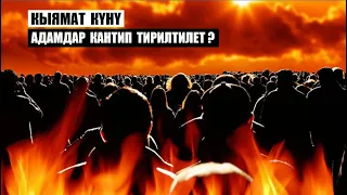 Кыямат күнү адамдар  кантип тирилтилет?/ Кыргызча котормо