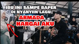 HARGAI AKU - ARMADA (LIRIK) LIVE AKUSTIK COVER BY TRI SUAKA - PENDOPO LAWAS