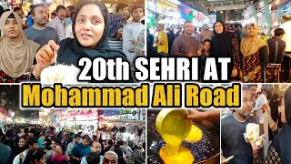 |•Ramadan 20th Sehri At Mohammad Ali Road Mumbai 2023•| Vlog. {AFREEN DASTARKHWAN}
