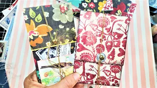 GOT 12 x12 SCRAPBOOK PAPER? Idea for Junk Journals! Lets Use it Up! Tutorial! The Paper Outpost! :)