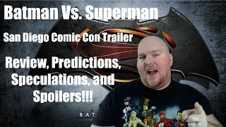 BATMAN V. SUPERMAN Comic Con Trailer