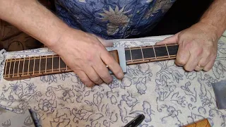 Fast and Easy Fret Crown and Polish at the same time tool.