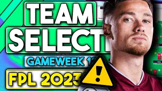 FPL GAMEWEEK 12 TEAM SELECTION | RANK 34K | FANTASY PREMIER LEAGUE TIPS 2023/24