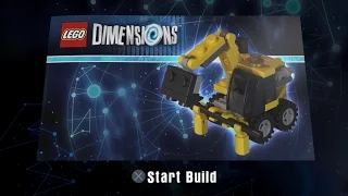 Emmet's Excavator Build Instructions - Lego Dimensions - The Lego Movie