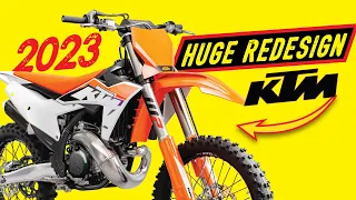 BIG CHANGES! 2023 KTM 300 First Look XC/SX