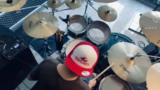 Skank for Christmas by #reelbigfish drum cover