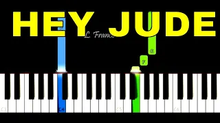 The Beatles - Hey Jude | EASY Piano