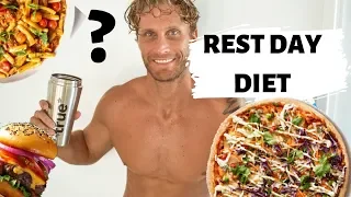 REST DAY DIET | WHAT I EAT ON A DAY OFF TRAINING