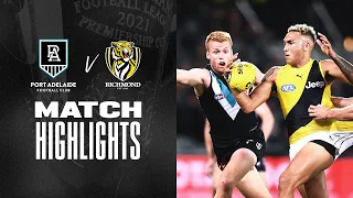 Port Adelaide v Richmond Highlights | Round 4, 2021 | AFL