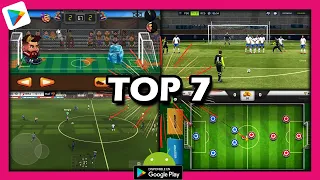 🏆 CONOCELOS | TOP 7 Juegos de fútbol ⚽ (LOS MEJORES) del [2022] Para ANDROID 😱