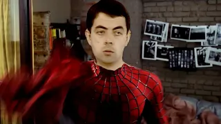 Mr Bean Spider man