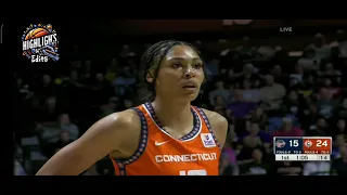Indiana Fever vs Connecticut Sun 10-6-24 |1st QTR Highlights