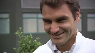 Roger Federer is quizzed on his career knowledge