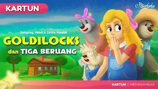 Goldilocks dan Tiga Beruang | Kartun Anak - Dongeng Bahasa Indonesia