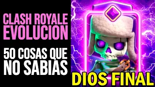 CLASH ROYALE: 50 Cosas que NO SABÍAS de las EVOLUCIONES