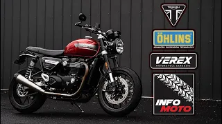 Making a monster! Triumph Speed Twin Super Build | EP2 | INFO MOTO