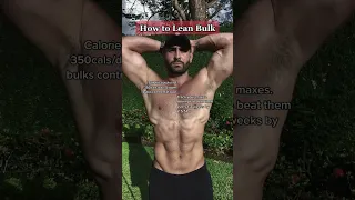 How to Lean Bulk Without Getting Fat