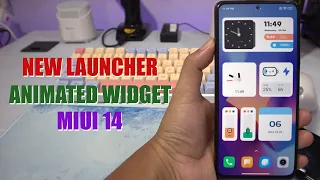 New MIUI Launcher + Animated Widget Bikin Cakep Tampilan HP Xiaomi Kalian