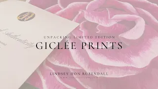 UNPACKING | Limited Edition Giclée Prints