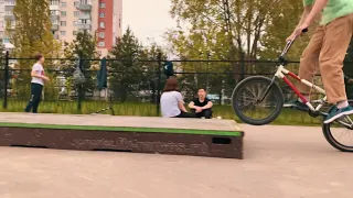 Трюки на BMX в парке 777 Нижний Новгород