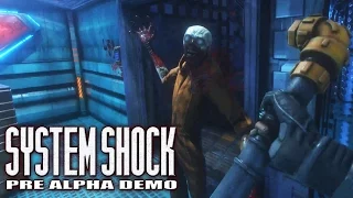 SYSTEM SHOCK Pre-Alpha Demo [4K] | Gameplay German