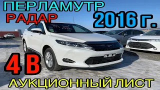 Toyota Harrier 2016 год, 2.0 Передний привод, комплектация «Elegance» 4 балла💥