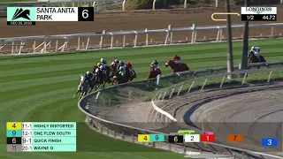 Santa Anita Park Carrera 6 - 26 de Diciembre 2020