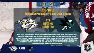 Nashville Predators vs San Jose Sharks - 2nd Round NHL Playoffs