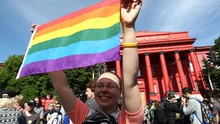 Марш равенства за права ЛГБТ прошел в Киеве
