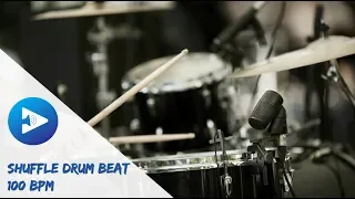 Drum Loops | Shuffle Beat Drums 100bpm | Backing Tracks
