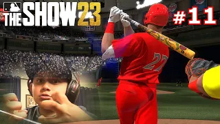 TRYING TO BEAN MIKE TROUT BACKFIRES! | MLB The Show 23 | PLAYING LUMPY #11