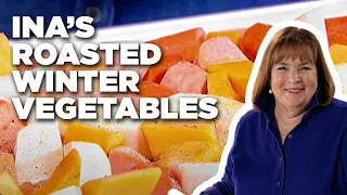 How to Make Ina's Roasted Winter Vegetables | Barefoot Contessa | Food Network