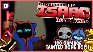 100 DAMAGE TAINTED BONE BOI?!  |  The Binding of Isaac: REPENTANCE