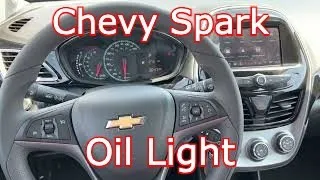 2022 Chevy Spark - Oil Life Reset Oil light