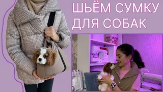 ШЬЕМ СУМКУ ДЛЯ ЖИВОТНЫХ // ПЕРЕНОСКА ДЛЯ СОБАК СВОИМИ РУКАМИ