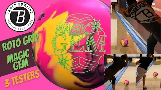 Roto Grip Magic Gem - vs OG Gem - 3 Testers