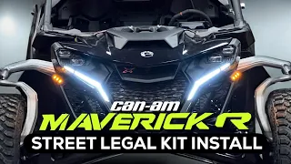 Can-Am Maverick R - Street Legal Kit Install | WD ELECTRONICS