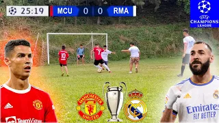 UEFA CHAMPIONS LEAGUE MAN UNITED vs REAL MADRID FINAL ‹ Rikinho ›