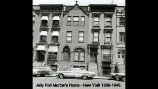 Jelly Roll Morton:  The Last Recording – July 14, 1940.