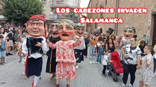 Los Cabezones Invaden Salamanca